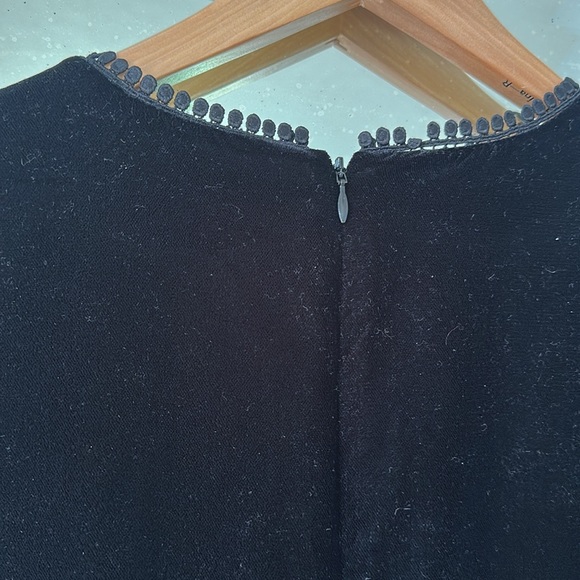 Shoshanna NWT Black Velvet dress - Picture 10 of 13